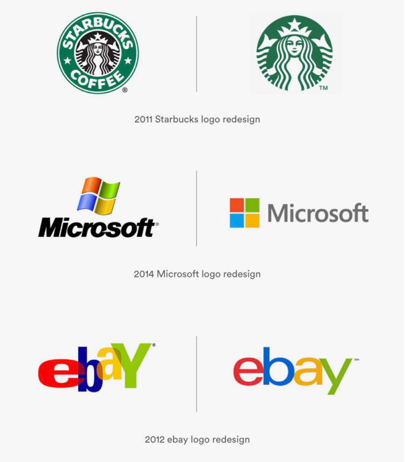 星巴克、微軟、易趣新舊logo對比.png
